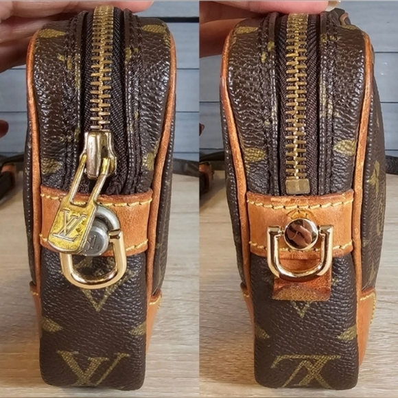 Authentic LOUIS VUITTON Monogram Marly Dragonne PM Crossbody - Picture 4 of 11